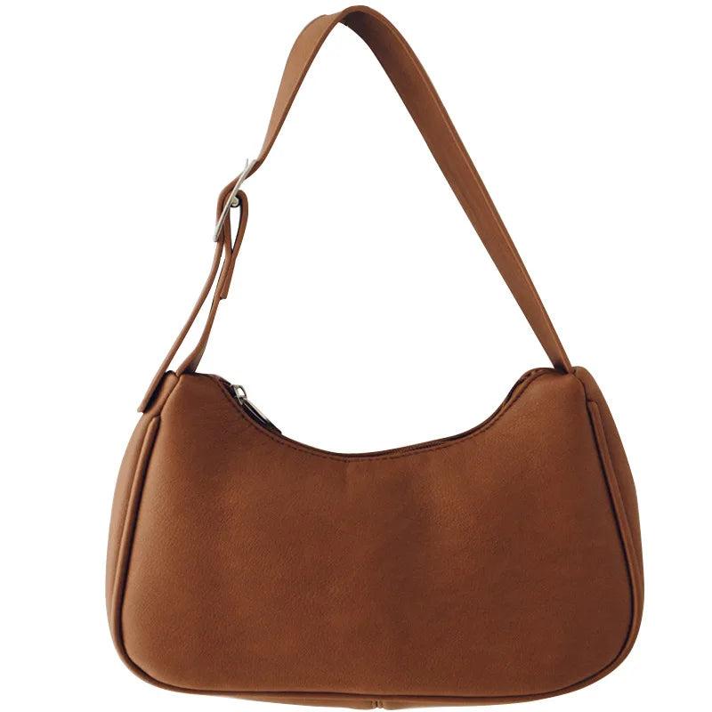 Women Retro Handbags PU Leather Shoulder Bag Vintage Hobo Small Hand Bag