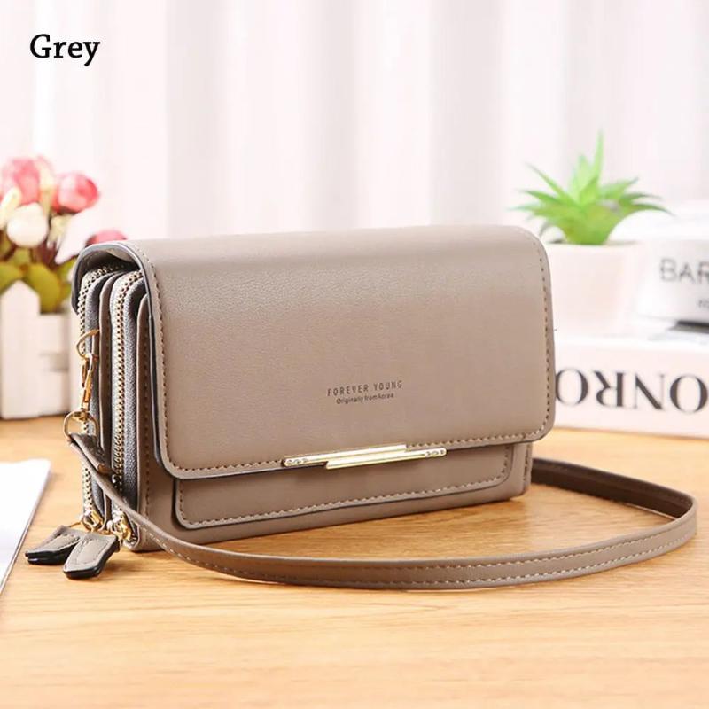 Women's Cross Body Messenger Bag PU Leather Shoulder Handbag
