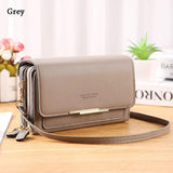 Women's Cross Body Messenger Bag PU Leather Shoulder Handbag