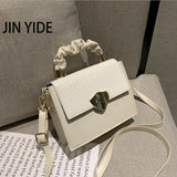 Stone Pattern Crossbody Bag PU Leather Shoulder Bag for Women