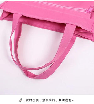 Student Oxford Storage Bag Large Capacity Tuition Bag Unicorn Animals School Tot