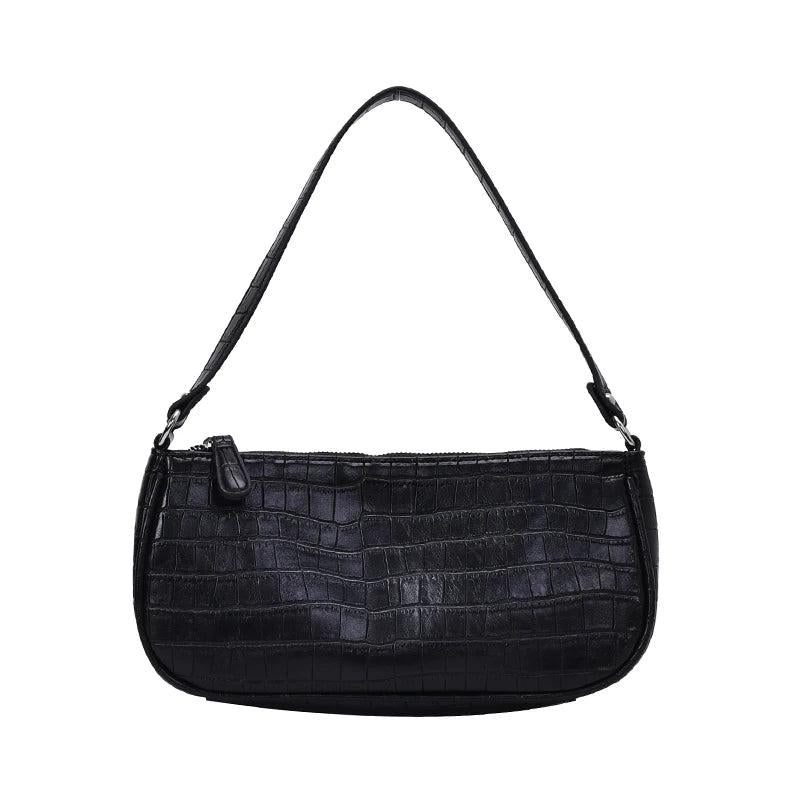 Vintage Leather Mini Shoulder Bag for Women