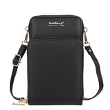 PU Leather Handbags Large Capacity Top-handle Bags Crossbody Solid