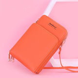 PU Leather Handbags Large Capacity Top-handle Bags Crossbody Solid