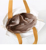 Flower Storage Bag Makeup Bags Drawstring Portable Handbag