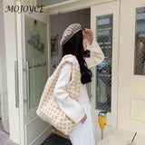 Autumn Winter Plush Shoulder Bag Soft Fleece Casual Handbag