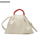 High-quality Ladies Dumpling Bag Fold Hand Bag Version of The Net Red One-should