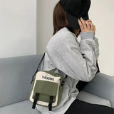 Waterproof Fabric Crossbody Bag Hong Kong Tooling Version Student Shoulder Bag