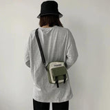 Waterproof Fabric Crossbody Bag Hong Kong Tooling Version Student Shoulder Bag