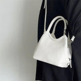 Women Shoulder Crossbody Bags Top-handle Bucket Bag