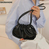 High-quality Women Handbags Folds One-shoulder Underarm Bag