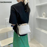 High-Quality Ladies Drawstring Small Square Bag