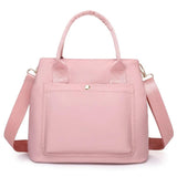 Women's Nylon Solid Messenger Bag Casual Tote Shoulder Female Crossbody Bag
