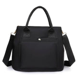 Women's Nylon Solid Messenger Bag Casual Tote Shoulder Female Crossbody Bag