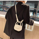 Mini Pu Leather Tote Crossbody Shoulder Bags For Women