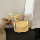 Mini Pu Leather Tote Crossbody Shoulder Bags For Women