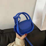 Mini Pu Leather Tote Crossbody Shoulder Bags For Women