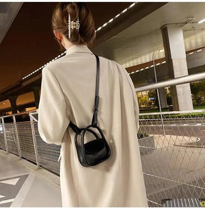 Mini Pu Leather Tote Crossbody Shoulder Bags For Women