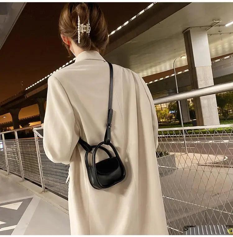 Mini Pu Leather Tote Crossbody Shoulder Bags For Women
