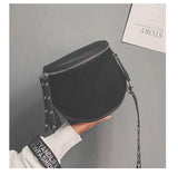 Frosted Bucket Bag Shoulder Bag Retro Messenger Bag