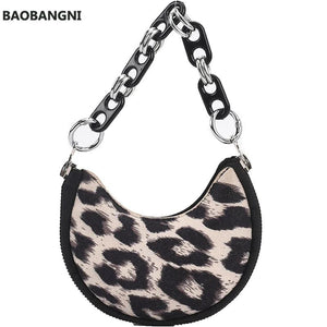 Half Moon Mini Tote bag High-quality PU Leather Women's Handbag