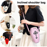 Coffin Shape Halloween Handbag Crossbody Bag