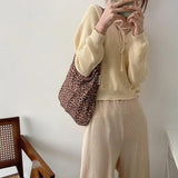 Leopard Print Style Single Shoulder Hand Bag For Girls