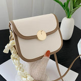Women's PU Leather Handbag Small Shoulder Messenger Bag Clutches Crossbody Bags