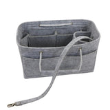 Felt Insert Bag Pocket Makeup Cosmetic Storage Handbag Purse Tote Baby Diaper