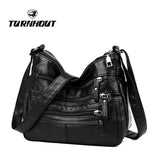 Women Crossbody Bag Soft Faux Leather Lightweight Shoulder Bag