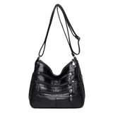 Women Crossbody Bag Soft Faux Leather Lightweight Shoulder Bag