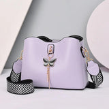 Plum Bow Sweet Messenger Crossbody Bag