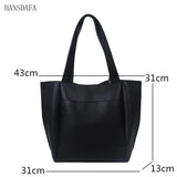 High Pu Leather Femme Shoulder Bag Handbags Women Tote Bag Casual Large Vintage