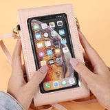 Buylor Large Capacity Touch Screen Handbags Soft Leather