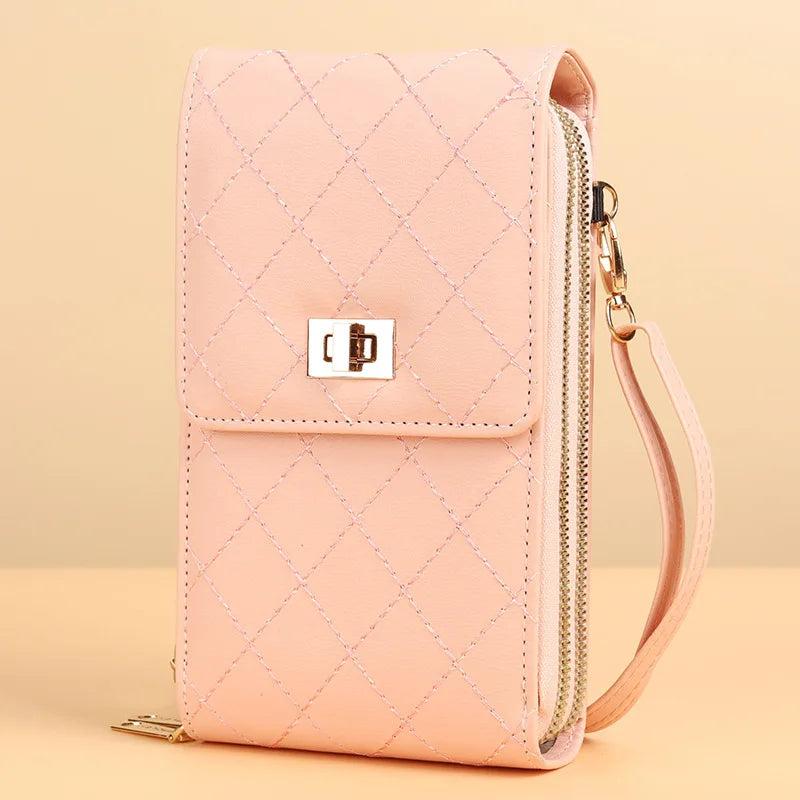 Buylor Large Capacity Touch Screen Handbags Soft Leather