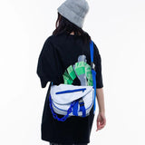Acrylic Chain Crossbody Bag Patchwork Handbags Messenger Bag