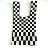 Female Woolen Knitted Braid Crossbody Bag Teen Crochet Winter Shoulder Tote