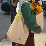 Cream Candy Canvas Handbag Mommy Bag