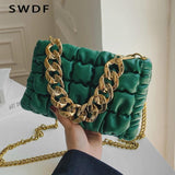 Small Crossbody Sling Bag Green