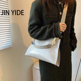 Soft Leather Crossbody Bag for Women Large Capacity Underarm Shoulder Bags
