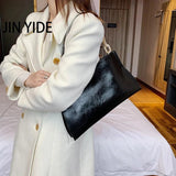 Soft Leather Crossbody Bag for Women Large Capacity Underarm Shoulder Bags