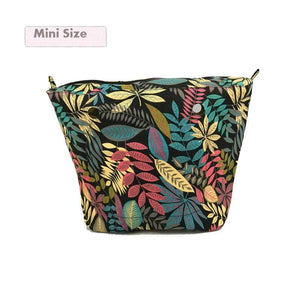 Mini Size Inner Lining Zipper Pocket for O Bag - 7 Colors