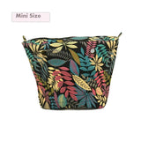 Mini Size Inner Lining Zipper Pocket for O Bag - 7 Colors