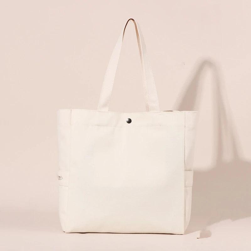 Large-capacity One-Shoulder Tote Bag Japanese Literature