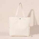 Large-capacity One-Shoulder Tote Bag Japanese Literature