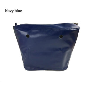 PU Inner Lining Zipper Pocket Insert for O Bag Handbag
