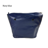 PU Inner Lining Zipper Pocket Insert for O Bag Handbag