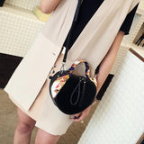 Heart-shaped Women Shoulder Bag PU Leather Crossbody Messenger Bags