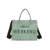 Canvas Women's Shoulder Bag Crossbody Handbag Casual Tote