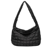 Autumn Winter Padded Quilted Bag Female Messenger Bag